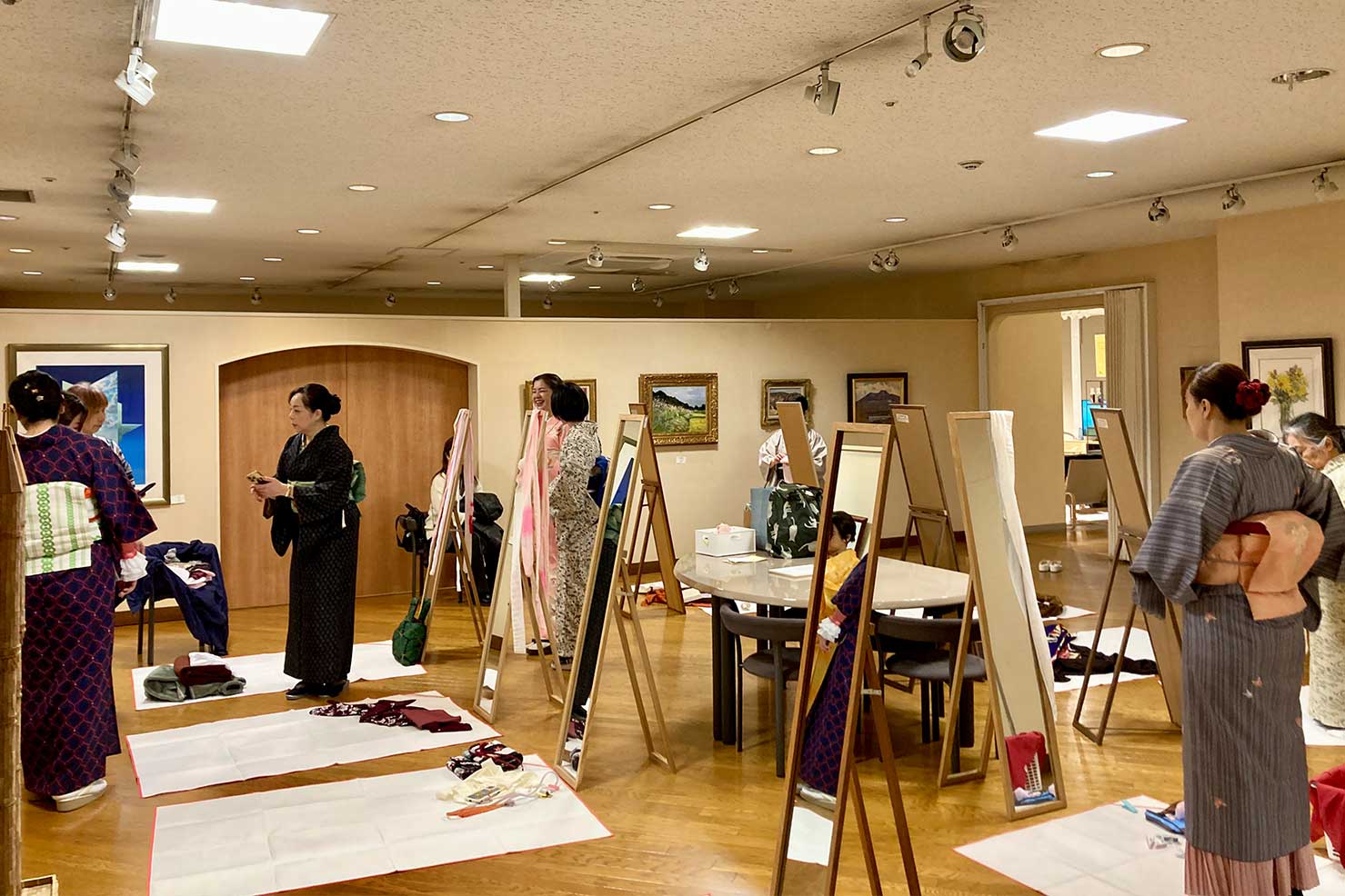 八王子・桑都テラス・着付け教室